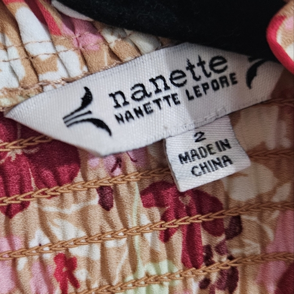 Nanette Lepore Smocked Tiered Dress - Picture 3 of 10